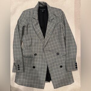 Rachel Zoe Plaid Blazer